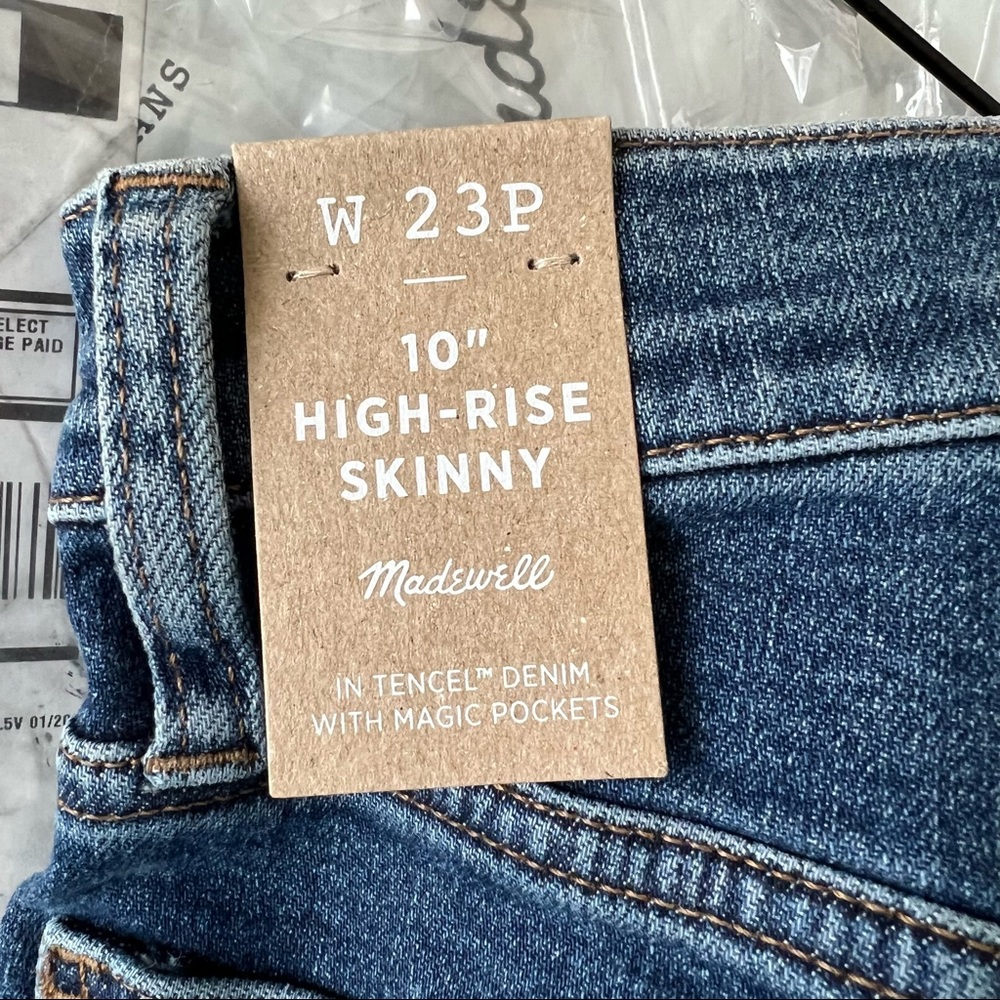 NWT Madewell high rise skinny jeans